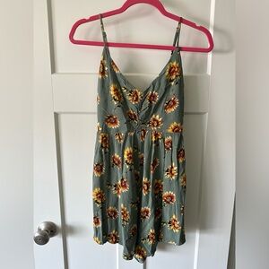 Sunflower romper